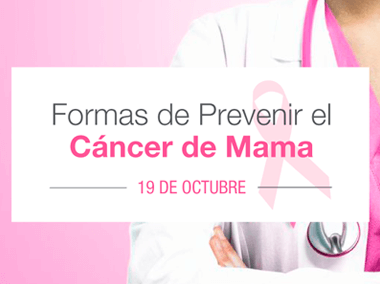 Formas para prevenir el cáncer de mama 